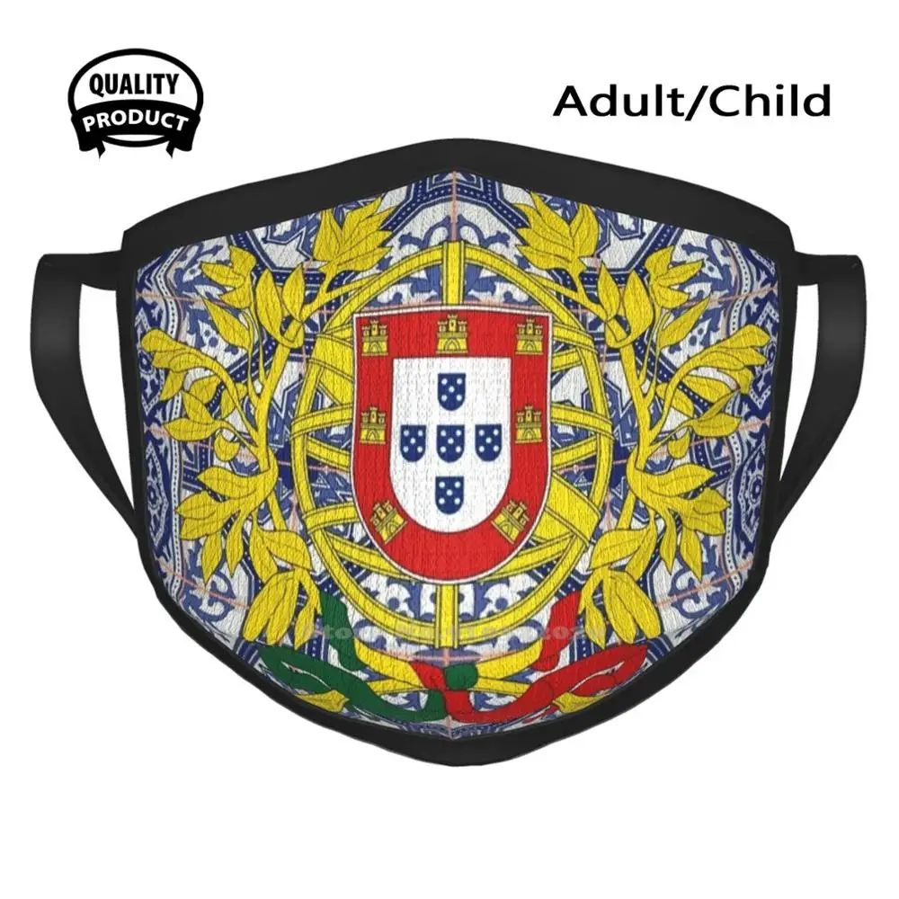 

Portugal Mouth Mask Soft Warm Face Masks Portugal Portuguese Azores Azorean Madeira Rooster Galo Barcelos