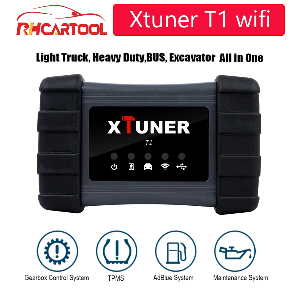 OBD2 Vpecker XTUNE T1 автомобильный Грузовик diagnsotic для ISUZU Iveco сверхмощный