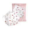 3D Children Disposable Mask For Face Independent Packaging 4 Layer Security Protection Baby Anti-dust Mascarillas faciales 4