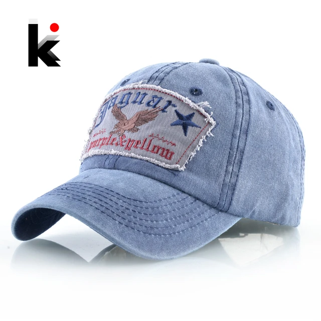 Autumn Embroidery Baseball Cap Men Denim Trucker Snapback Hats For Men  Fashion Washed Sun Caps Outdoor Casual Cotton Golf Hat - AliExpress