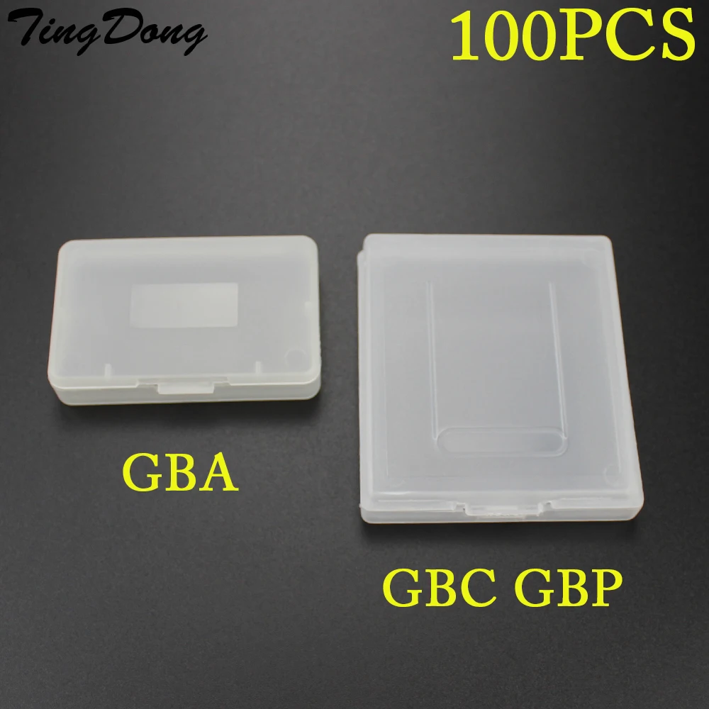 

TingDong Game Cartridge Plastic Cases Game Cards Storage Box For GameBoy Pocket For GBA GBC GBP Protector Holder Cover Shell