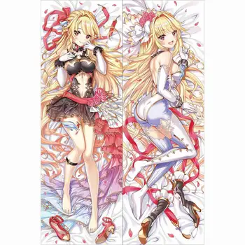 

2Way Anime Dakimakura White Cat Project Sierra 160x50cm Japanese Manga Girl Sexy Body Hugging Pillow Case Waifu Gift for OTAKU