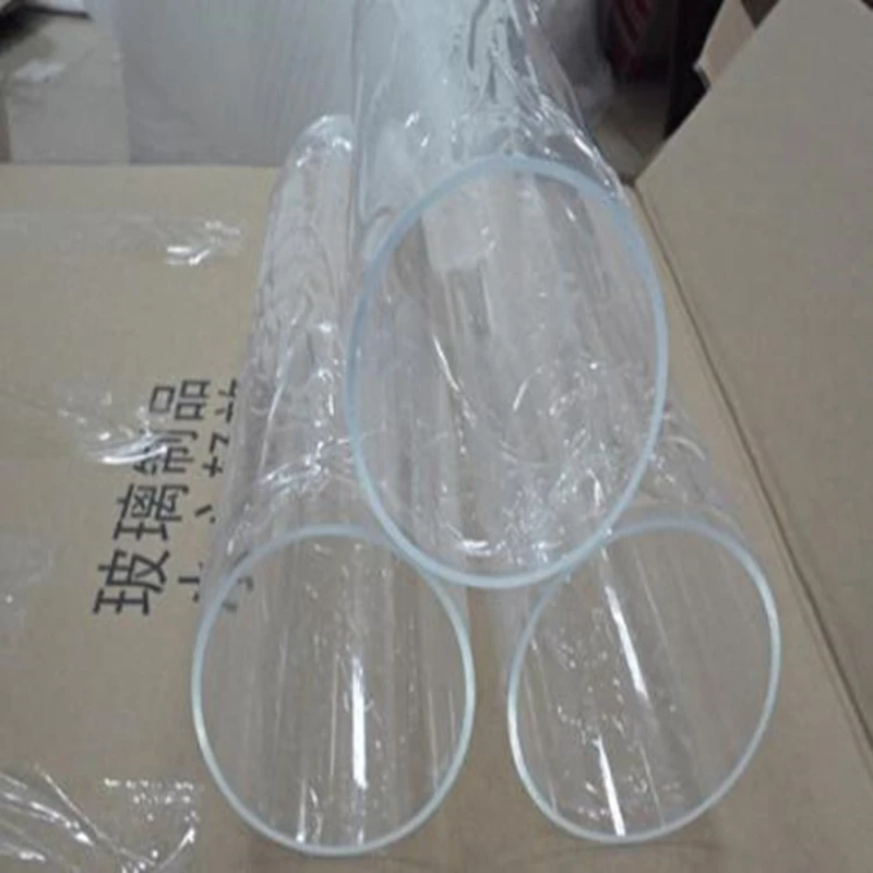 Acrylic Tube Covers for Candle Holders,LED Candles, 25cm High, 5Pcs
