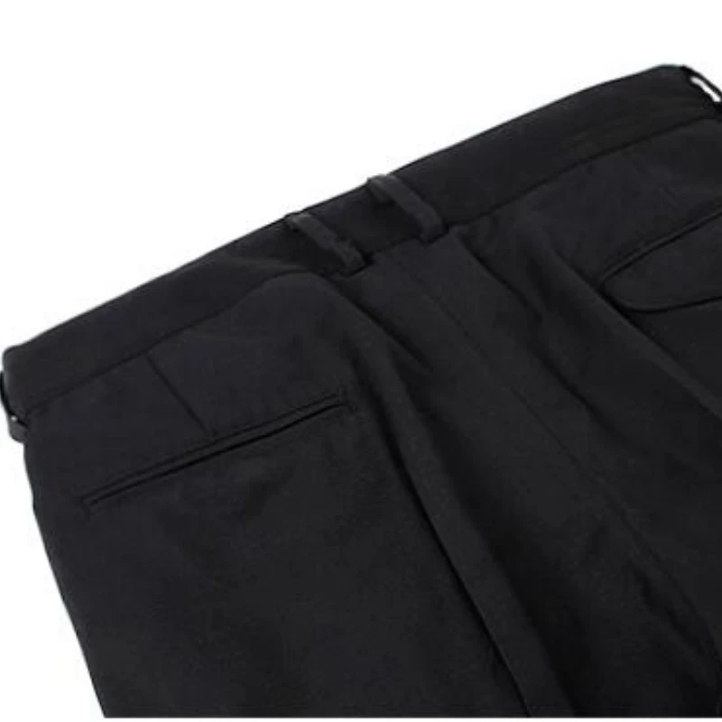 Men Casual Pants Solid Simple Large Size Wide Leg Trousers All-match Loose Chic Mens Korean Style Retro Harajuku Ulzzang Ins New
