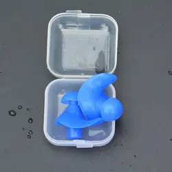 Orelha plug impermeável natação profissional de borracha nadar tampões para adultos nadadores crianças mergulho macio anti ruído orelha plug
