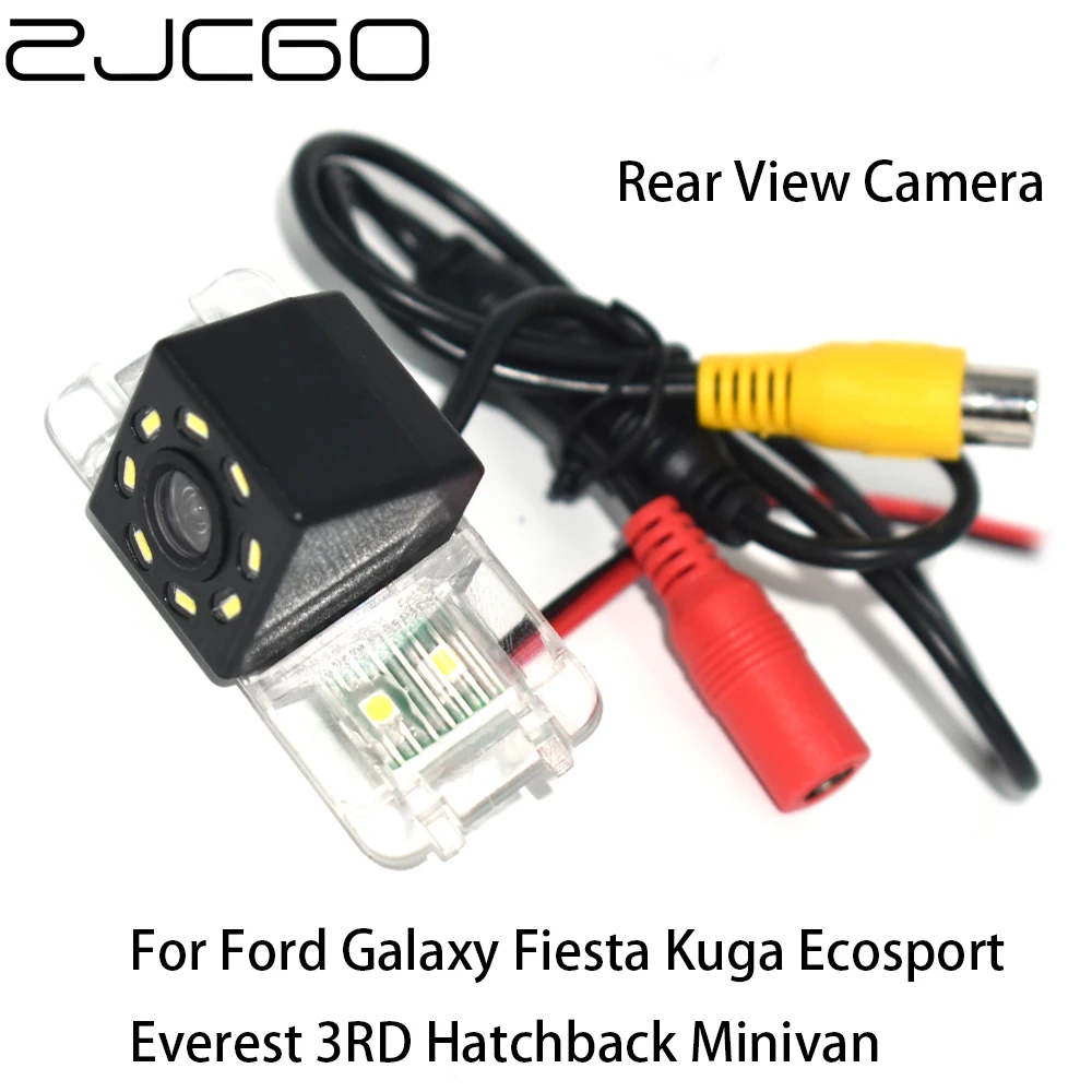 ZJCGO HD CCD камера заднего вида для Ford Galaxy Fiesta Kuga Ecosport Everest 3RD хэтчбек