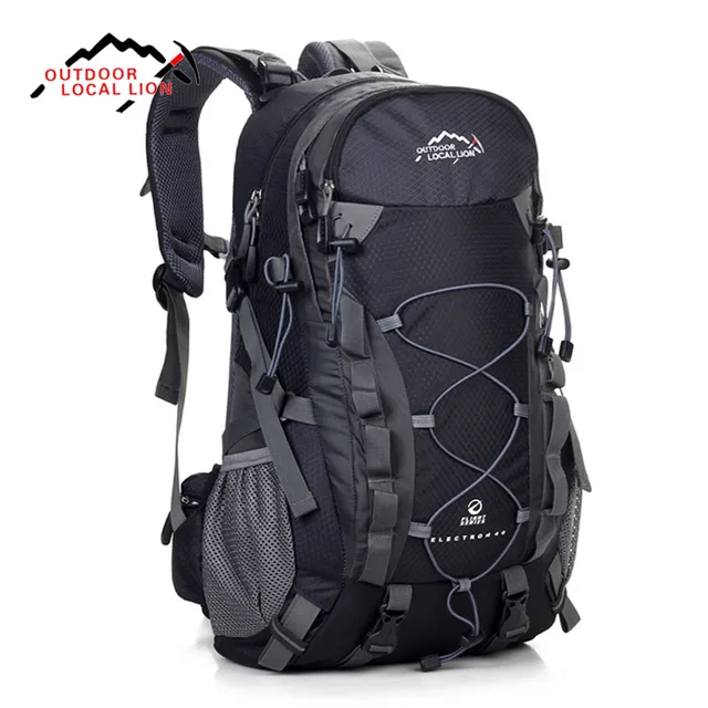 US $27.01 LOCAL LION Outdoor Sports Bag 40L Mountaineering Backpack Functional Men Women Bag Bolsas Femininas