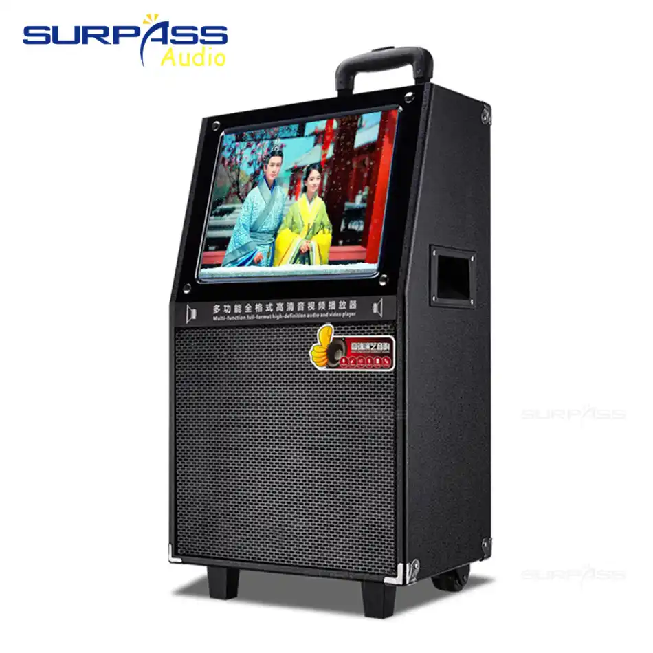 wireless karaoke trolley speaker
