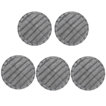 

5 Pcs Microfiber Mop Cloths for Household Mop Head Brush Mop Head Vacuum Cleaner Accessories