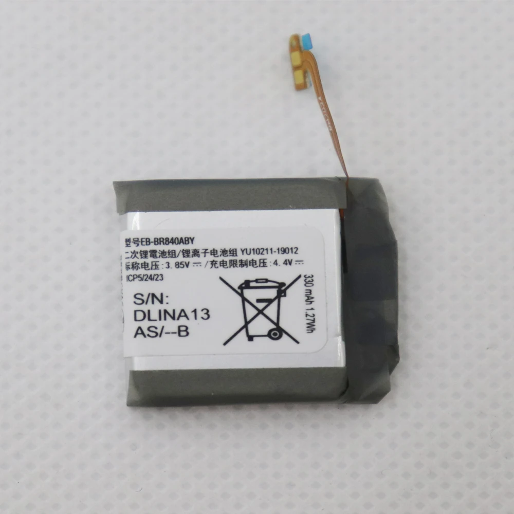 

20pcs/lot 340mAh EB-BR840ABY Watch 3 Battery For Samsung Watch 3 45MM SM-R840 Watch3 Version