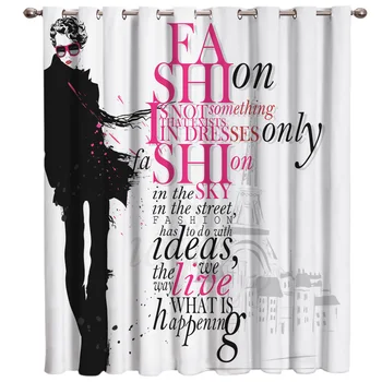 

Fashion Creativity Woman Room Curtains Large Window Curtain Lights Outdoor Kitchen Fabric Kids Window Treatment Ideas Window