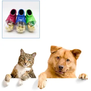 

New Dog Cat Treat Launcher Snack Food Feeder Catapult Pet Interactive Toy Reward Training Tool Pet Supplies