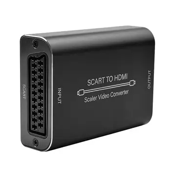 

Scart To HDMI Converter Audio Video Adapter Scaler Converter AV Signal Adapter HD Receiver TV DVD For PC/Smartbox