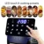 MIUI 10L/12.7 QT Электрическая Воздушная Фритюрница Печь MI-CYCLONE Rotisserie Дегидратор LED Большая Емкость Курица Жарка Машина 5in1