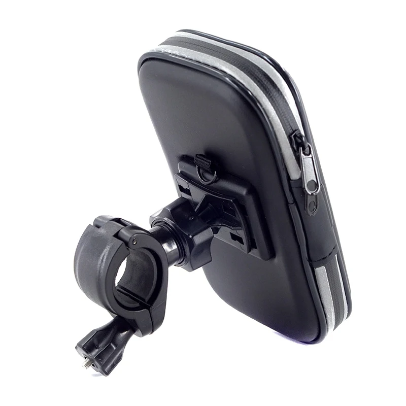 Clearance 5.7 Inch Touch Screen Bike Mount Waterproof Phone GPS Case 360 Rotatable Bicycle Phone Bag Handlebar Phone Bracket Holder Bag 5