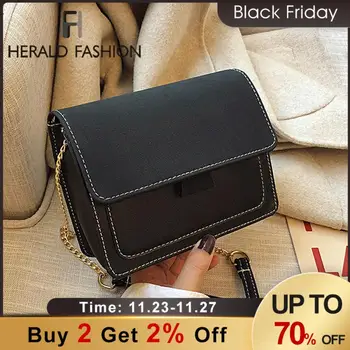 

Brand Pu Leather Crossbody Bags For Women 2020 Travel Handbag Fashion Simple Shoulder Messenger Bag Ladies Cross Body Bag