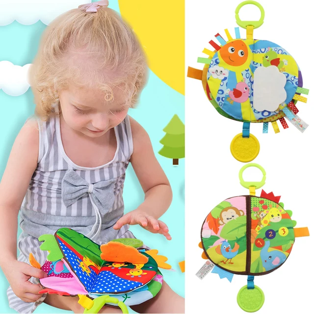 Baby Toys Soft Cloth Books Baby Intelligence Development Infant Educational Stroller Rattle Toys Baby Toys 1