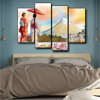 

Japan The Foot of Mount Fuji Canvas Painting Art Wall Pictures Posters Prints for Living Room Home Decor No Framed