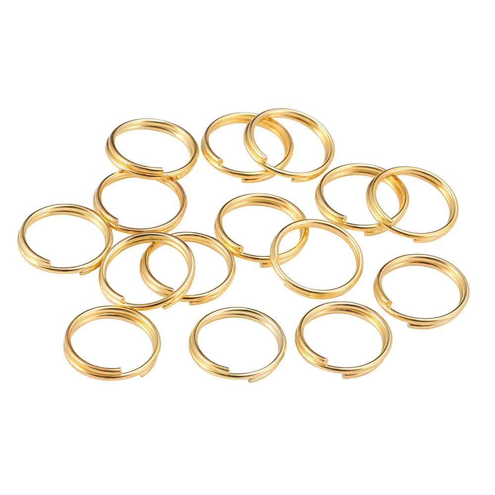 50 Anneaux De Saut Ouverts En Laiton – 15 Mm – Connecteurs Pour Création Bijoux