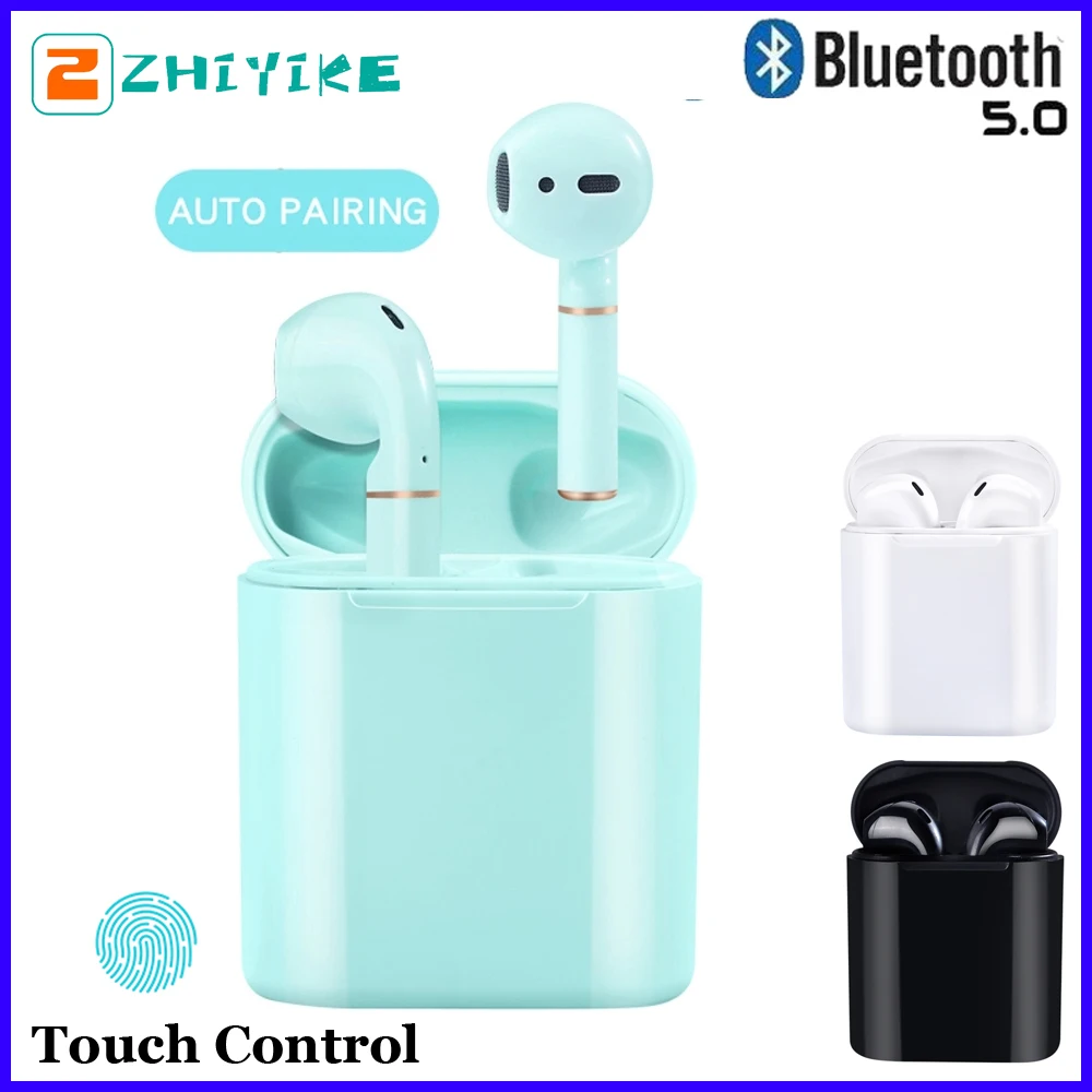 

New Wireless Bluetooth 5.0 Earphones TWS Headsets Blutooth Earphone Sports Earbuds Gaming Headset Phone PK Airdots