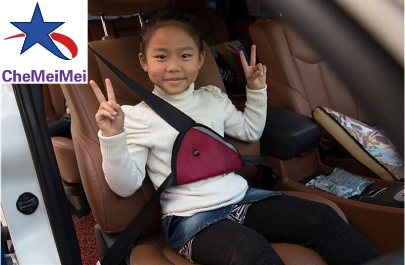 Car Safe Fit Seat Belt Adjuster Car Safety Belt Adjust Device Baby Child Protector Covers Positioner
