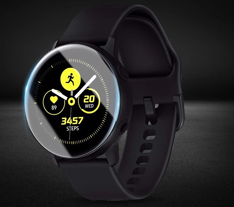 Защитная пленка для экрана для samsung Galaxy watch active 2 44 мм 40 мм 3D HD ультратонкая Защитная пленка для часов Active2 аксессуары 44