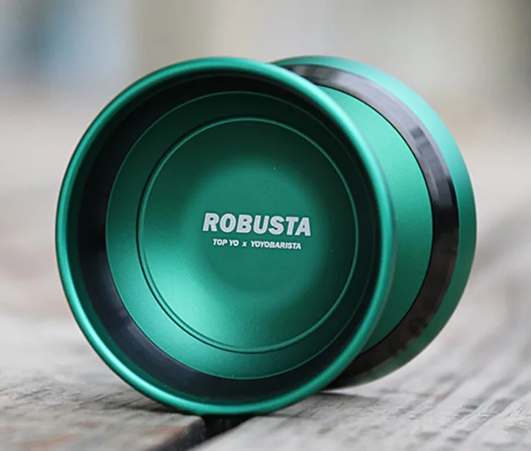 Новое поступление topoxyoyoyobarista Robusta Профессиональный Йо-Йо металлическое кольцо yoyo проходит через двойное кольцо yoyo