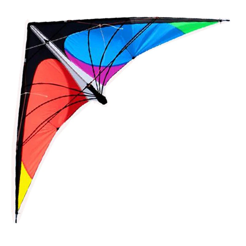 Regenbogen Drachen Kite Für Kinder Outdoor Spiele Sommer Geschenk 108x205cm 