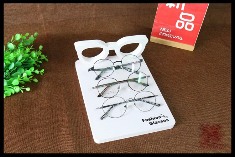 Очки из ПВХ лоток тарелки ювелирные изделия Организатор очки держатель очки чехол для хранения солнцезащитные очки дисплей стенд