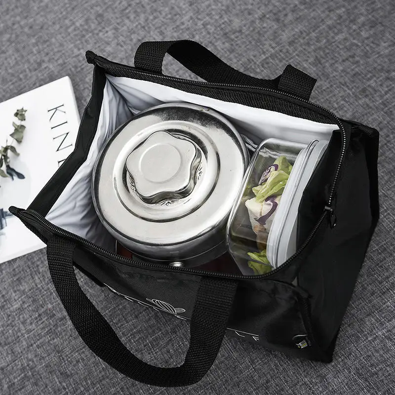 1 шт., Оксфорд, сумка для обеда, изолированная, для еды, для хранения, органайзер, для пикника, офиса, школы, для работы, для студентов, сумка Icepack, 2 стиля