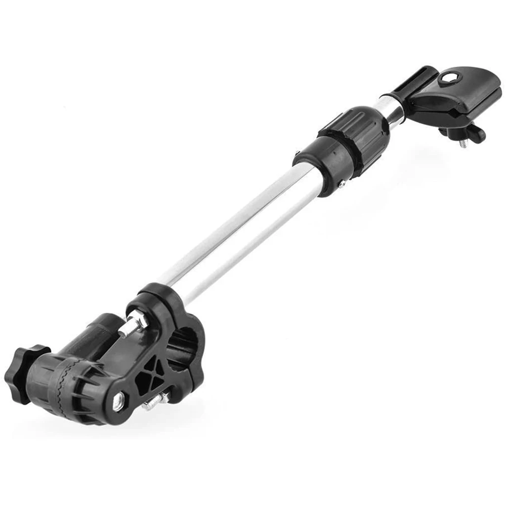 Bike Umbrella Holder Baby Pram Wheelchair Support Stand Folding Parasol Sunshade Mount Extend Bracket