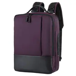 Для мужчин и женщин рюкзак для ноутбука Противоугонный водонепроницаемый Повседневный дорожный с молнией аксессуары мягкая работа с USB