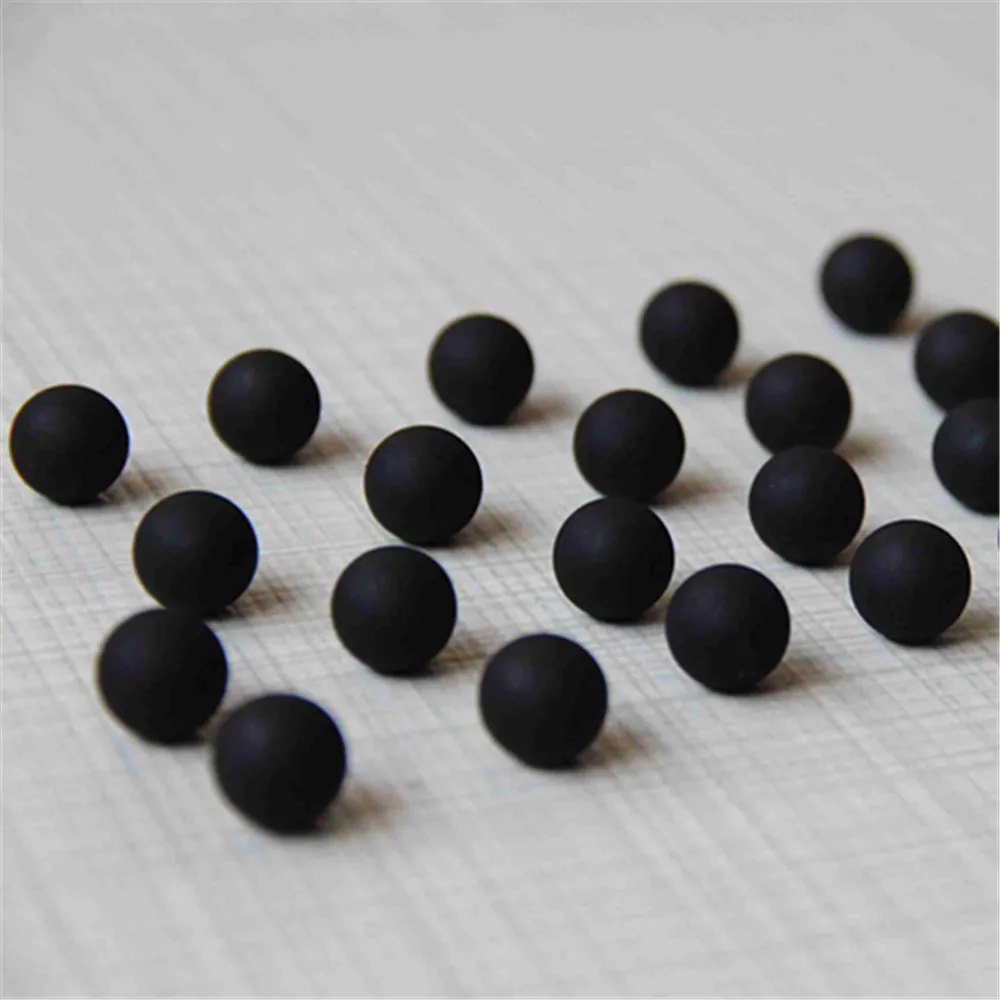 NBR balls for Valve Seal 8mm 70A duro Buna Rubber Balls without parting