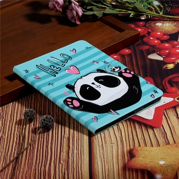 

Lovely Cat Elephant Panda Leopard Deer Butterfly Flower Case for iPad Pro 11 2018 2020 Cute PU Leather Flip Case Smart Cover