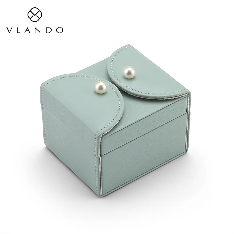 Vlando, шкатулка для ювелирных изделий, мини-органайзер, мягкая деревянная коробка из искусственной кожи для путешествий, чехол для хранения ювелирных изделий, Подарочные лотки для девочек и женщин