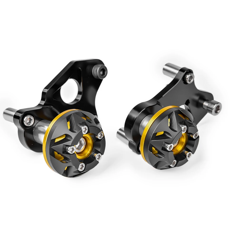 Двигатель GSXR600 GSXR750 06 07 рамки ползунковая защитная накладка для Suzuki GSXR 600 750 GSX-R 600 GSX-R 750 2006 2007