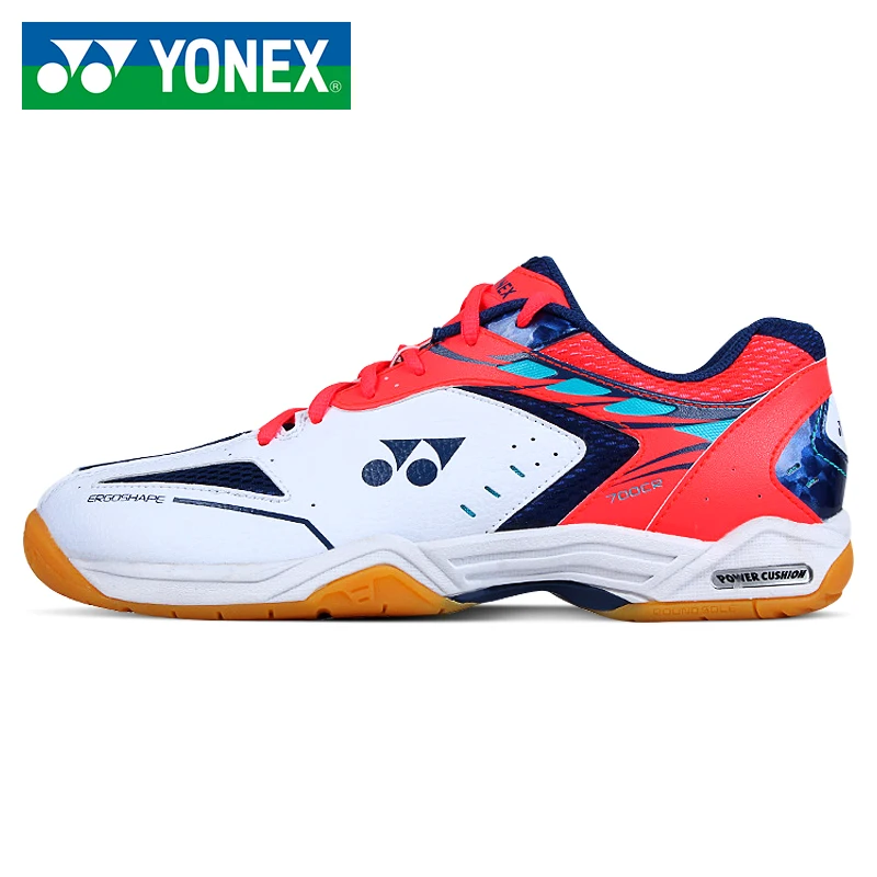 Подлинная Yonex Yy Мужская и женская амортизатор обувь для бадминтона противоскользящие Shb 700cr спортивные кроссовки