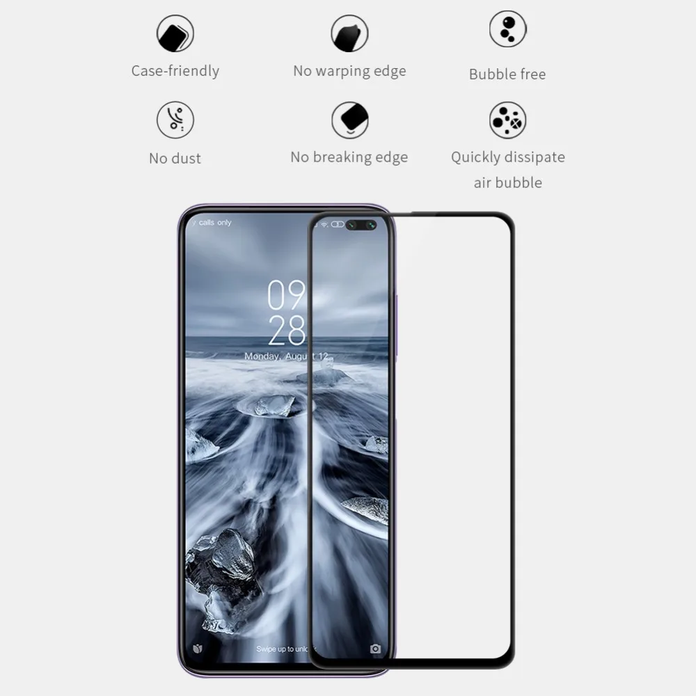 Красное Защитное стекло для экрана mi K30 K20 Pro Nillkin XD CP+ Max HD Full Cover 3D из закаленного стекла для Xiao mi Red mi K30 5G K20 mi 9T Pro
