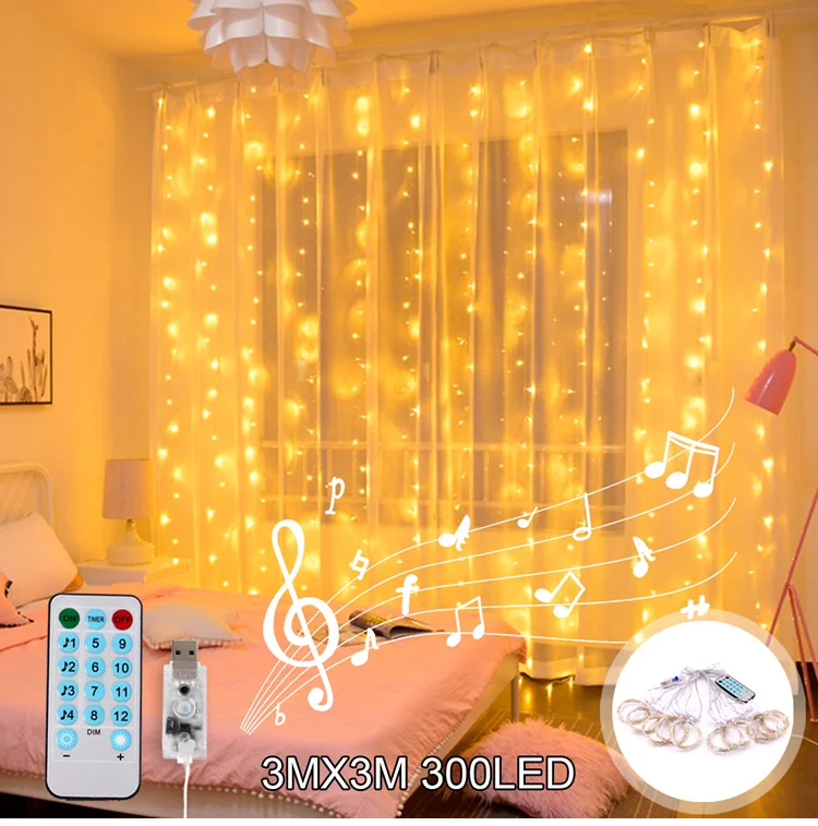 warm white FENGRISE светодиодный гирлянда, винтажные Свадебные украшения в деревенском стиле, украшение для свадьбы, дня рождения, вечеринки, домашний праздничный вечерние товары - Цвет: warm white
