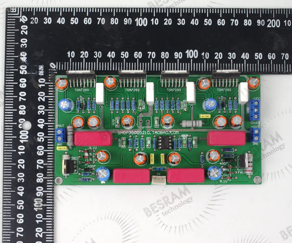 2X140 Вт TDA7293 Дуэль канал+ 5532 Предварительный усилитель доска hifi