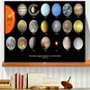 Cosmos starry sky space galaxy decoration painting hd starry sky hanging painting solar system planet orbit map poster universe ► Photo 2/6