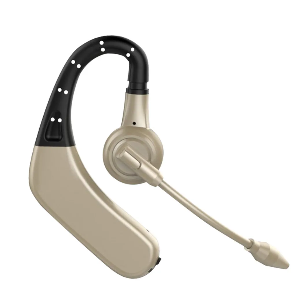 Wireless Ear Headset 4 1 Portable Sports Ear Hook Business Headset Long Standby Stereo Sound Fashion Sports Big Battery HIFI