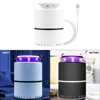 

Electric LED Lamp for Insects Bugs Mosquitoes Exterminator 5V LED Trap Light Lamp for Pest Trap Control Silent Photocatalyst