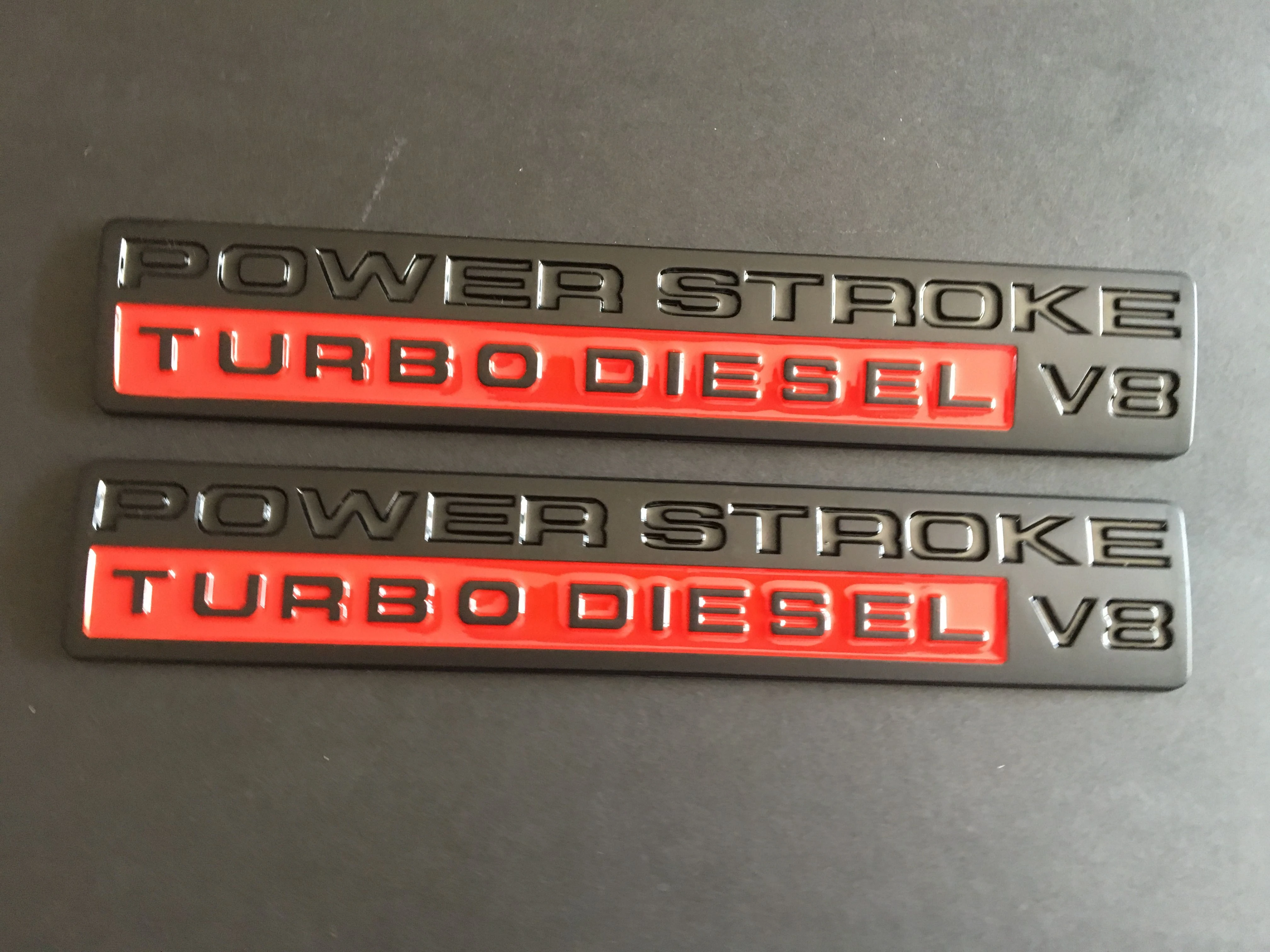 Powerstroke Diesel Emblem