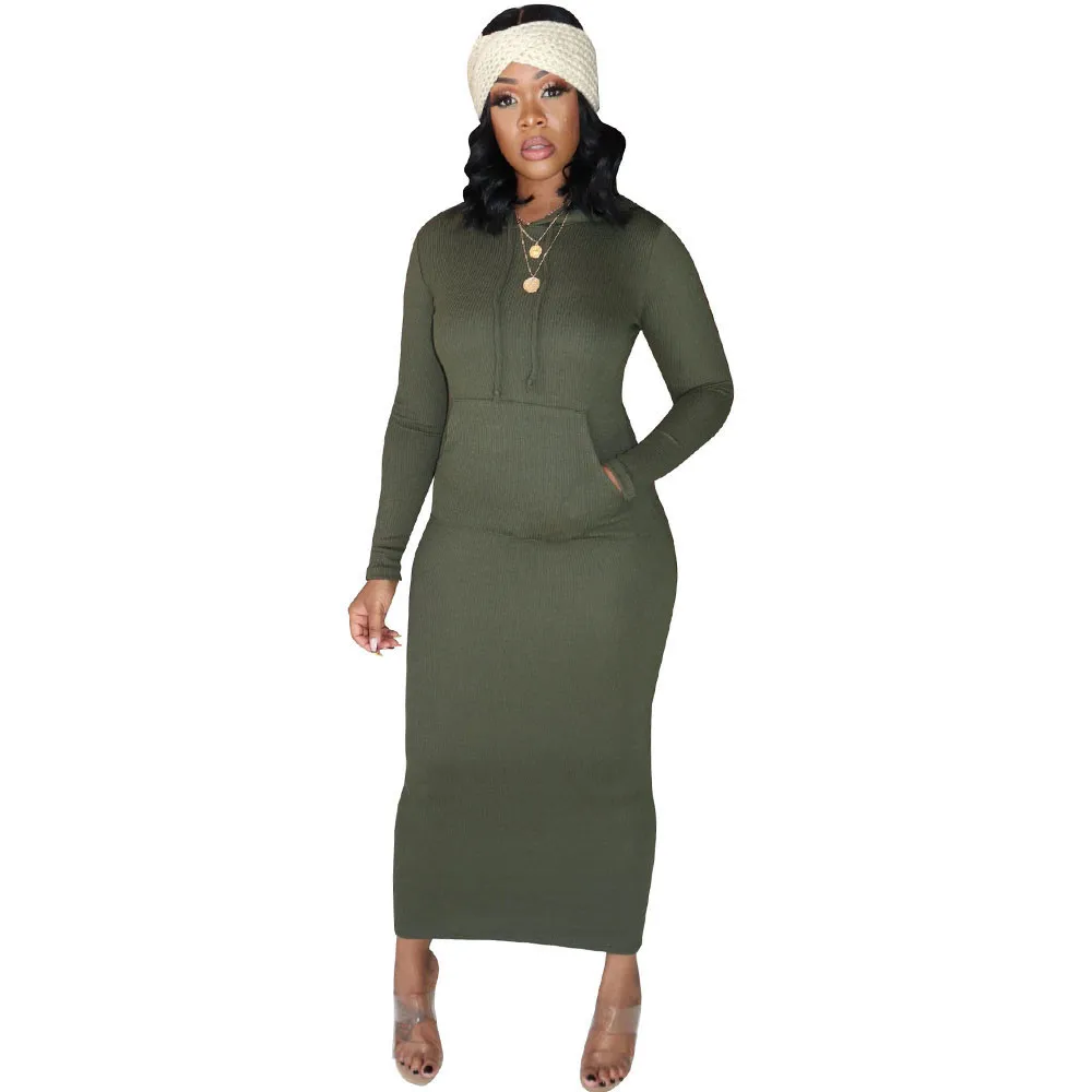maxi sweatshirt dress