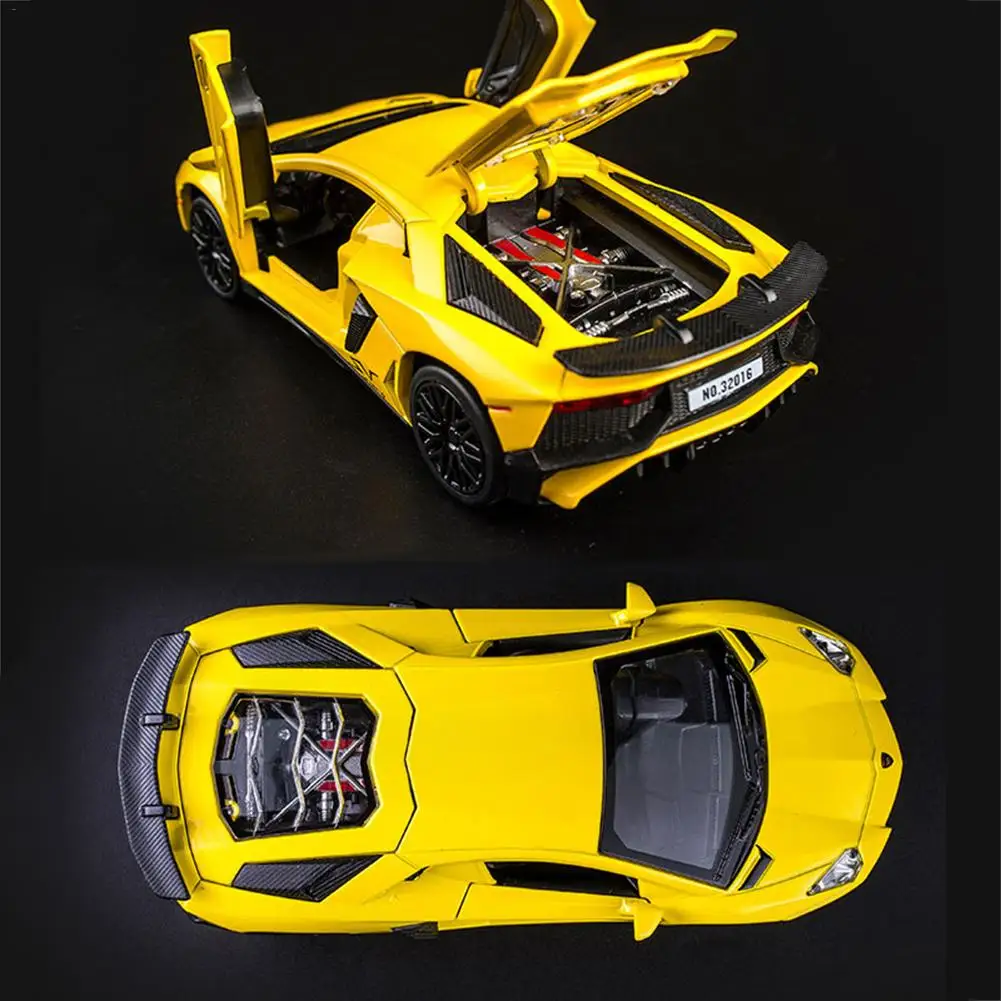 Новейший игрушечный автомобиль из сплава 1:32 LP750, модель автомобиля, звуковой светильник, литая под давлением, модель автомобиля, игрушки для детей, игрушечный автомобиль, подарок