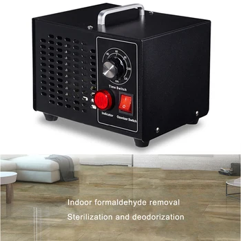 

50hz Ozone Generator Household Air Purifier Timer Air Cleaner Ozone Deodorization Sterilization Machine Air Fresher Us/eu Plug