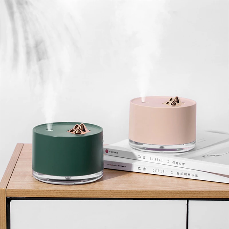 

ELOOLE 2020 Ultrasonic USB Mini Portable 300 ML Air Humidifier Aroma Essential Oil Diffuser With LED Light For Home Car Desktop