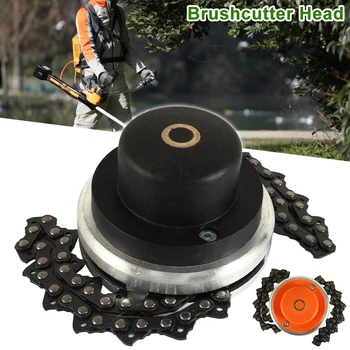 

Chain Mowing Head Universal Trimmer Head Coil Chain Lawn Mower with Thickened Garden Grass Accessories Trimmer for Lawn Mower
