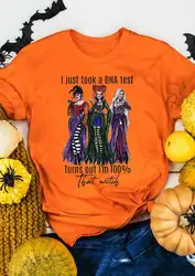 Женская футболка с буквенным принтом, летняя футболка на Хэллоуин, женская мода, топы, женская футболка, женская одежда 2019